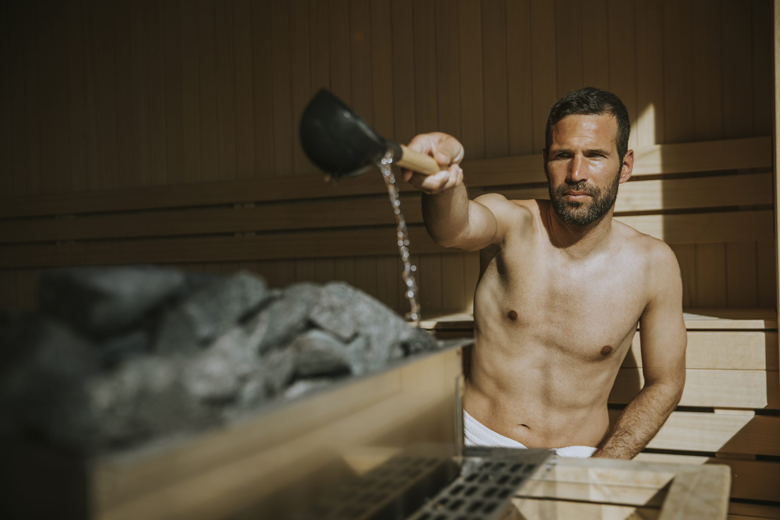 Sauna and Hot Tub